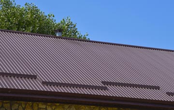 typical West Markham corrugated roof uses